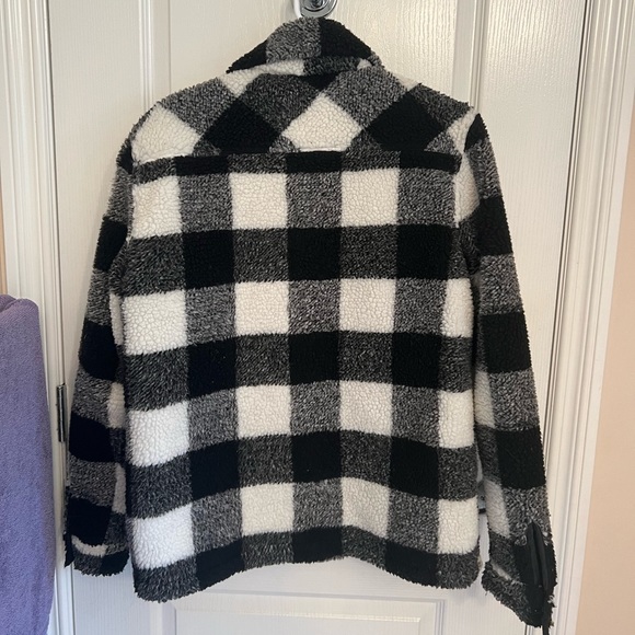 Plaid Sherpa jacket - Picture 3 of 3